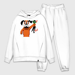 Мужской костюм оверсайз Duck Hunt, цвет: белый
