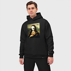 Мужской костюм оверсайз Mona Lisa, цвет: черный — фото 2