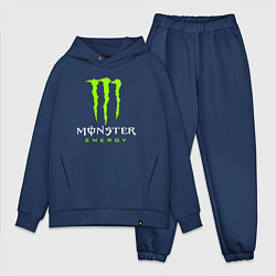 Мужской костюм оверсайз MONSTER ENERGY, цвет: тёмно-синий