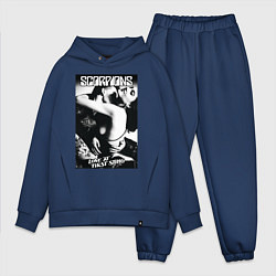 Мужской костюм оверсайз Scorpions