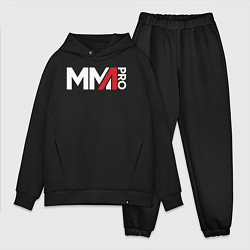 Мужской костюм оверсайз MMA, цвет: черный