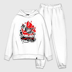 Мужской костюм оверсайз CYBERPUNK 2077 SAMURAI