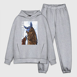 Мужской костюм оверсайз Number one