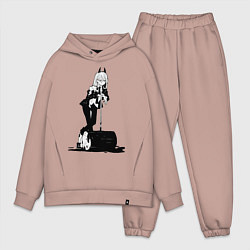 Мужской костюм оверсайз Человек бензопила Пауэр