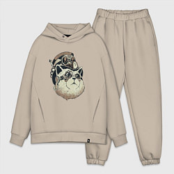 Мужской костюм оверсайз Steampunk кот