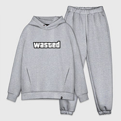 Мужской костюм оверсайз WASTED, цвет: меланж