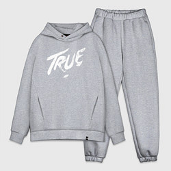 Мужской костюм оверсайз TRUE AVICII, цвет: меланж