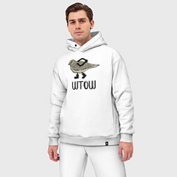 Мужской костюм оверсайз Штош, цвет: белый — фото 2