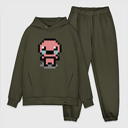 Мужской костюм оверсайз Pixel isaac, цвет: хаки