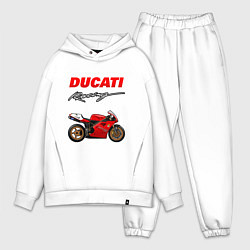 Мужской костюм оверсайз DUCATI ДУКАТИ MOTOSPORT