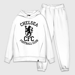 Мужской костюм оверсайз Chelsea CFC, цвет: белый