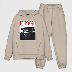 Мужской костюм оверсайз Большой куш Гай Ричи