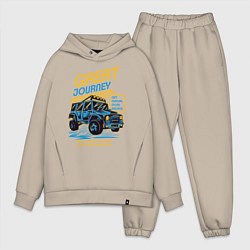 Мужской костюм оверсайз Авто внедорожник