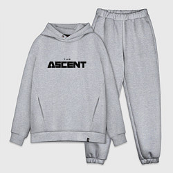 Мужской костюм оверсайз The Ascent, цвет: меланж