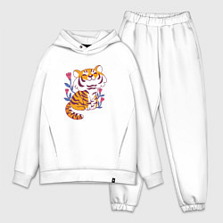 Мужской костюм оверсайз Cute little tiger cub