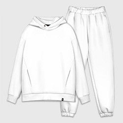 Мужской костюм оверсайз Pioneer DJ - Logo White