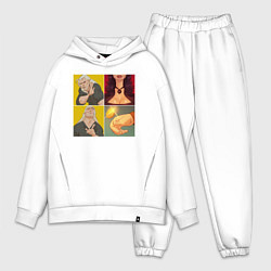 Мужской костюм оверсайз Ведьмаку Заплатите Чеканной Монетой