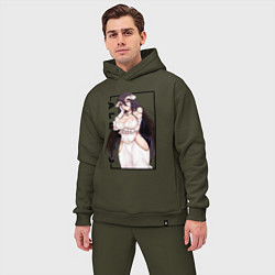 Мужской костюм оверсайз Альбедо Albedo Повелитель, цвет: хаки — фото 2