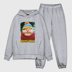 Мужской костюм оверсайз Eric Cartman 3D South Park, цвет: меланж