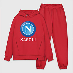 Мужской костюм оверсайз SSC NAPOLI Napoli, цвет: красный