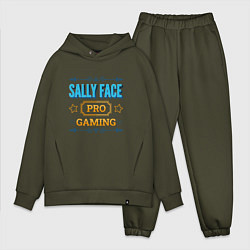 Мужской костюм оверсайз Sally Face PRO Gaming, цвет: хаки