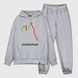 Мужской костюм оверсайз Investor