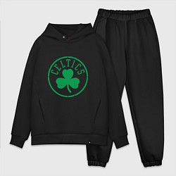 Мужской костюм оверсайз Celtics - Селтикс, цвет: черный