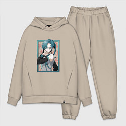 Мужской костюм оверсайз Hatsune Miku Drain