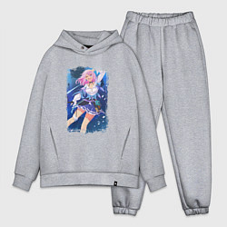 Мужской костюм оверсайз Милашка 7 Марта Honkai star rail, цвет: меланж