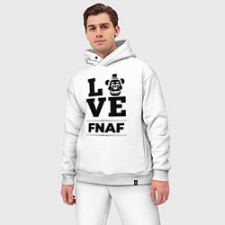 Мужской костюм оверсайз FNAF Love Classic, цвет: белый — фото 2