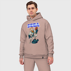 Мужской костюм оверсайз SEGA - Jim, цвет: пыльно-розовый — фото 2