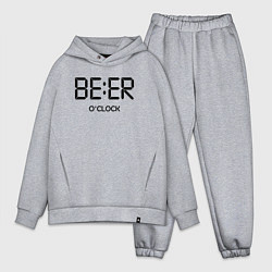 Мужской костюм оверсайз Beer oclock, цвет: меланж