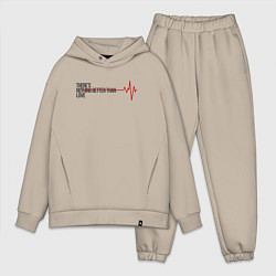 Мужской костюм оверсайз Любви Нет