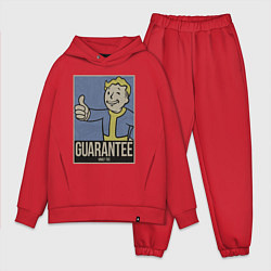 Мужской костюм оверсайз Vault guarantee boy, цвет: красный
