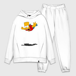 Мужской костюм оверсайз Барт Симпсон - падение