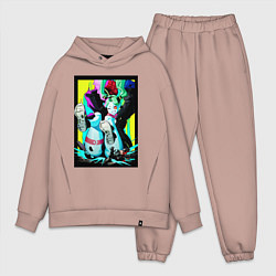 Мужской костюм оверсайз Ребекка давит - Киберпанк аниме