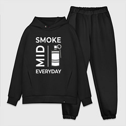 Мужской костюм оверсайз Smoke Mid Everyday, цвет: черный