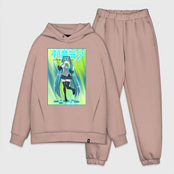 Мужской костюм оверсайз Хацунэ Мику