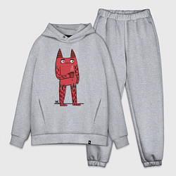 Мужской костюм оверсайз Кот босс