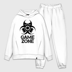 Мужской костюм оверсайз Game zone, цвет: белый