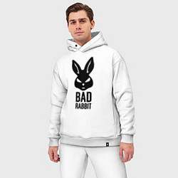 Мужской костюм оверсайз Bad rabbit, цвет: белый — фото 2