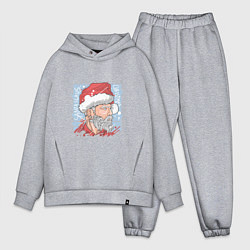 Мужской костюм оверсайз Claus christmas
