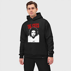 Мужской костюм оверсайз The gits панк рок группа, цвет: черный — фото 2