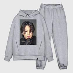 Мужской костюм оверсайз Handsome Jimin, цвет: меланж