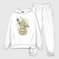 Мужской костюм оверсайз Рыцарь с пивной кружкой