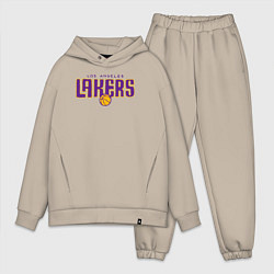 Мужской костюм оверсайз Team Lakers