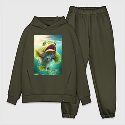 Мужской костюм оверсайз Большой карп