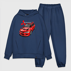 Мужской костюм оверсайз Lancer Evolution 8