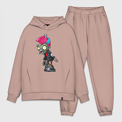 Мужской костюм оверсайз PvZ Зомби панк