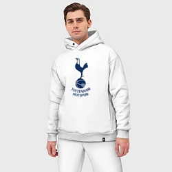 Мужской костюм оверсайз Tottenham Hotspur fc sport, цвет: белый — фото 2